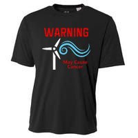 Trump Windmills Cause Cancer Cooling Performance Crew T-Shirt