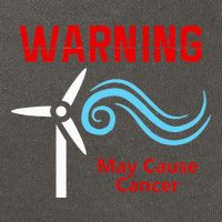 Trump Windmills Cause Cancer Cotton Canvas Backpack