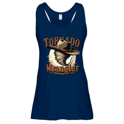 Tornado Wrangler Cowboy Wrangler Gift Ladies Essential Flowy Tank