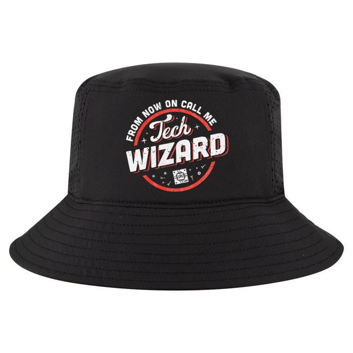 Tech Wizard Computer Repair & It Support Cool Comfort Performance Bucket Hat