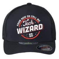 Tech Wizard Computer Repair & It Support Flexfit Unipanel Trucker Cap