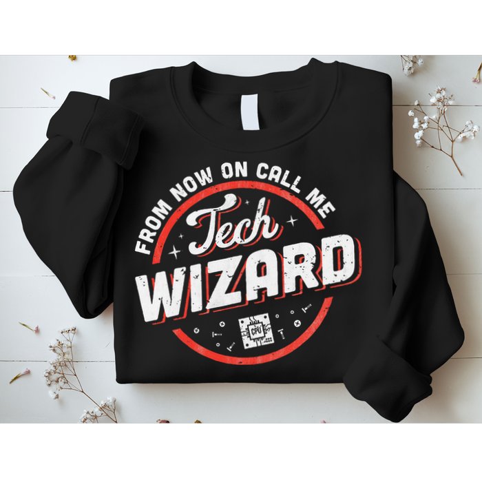 Tech Wizard Computer Repair & It Support Sweatshirt