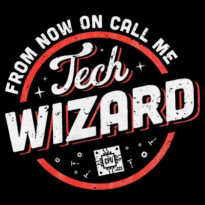 Tech Wizard Computer Repair & It Support T-Shirt