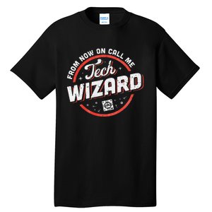 Tech Wizard Computer Repair & It Support Tall T-Shirt