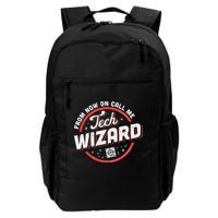 Tech Wizard Computer Repair & It Support Daily Commute Backpack