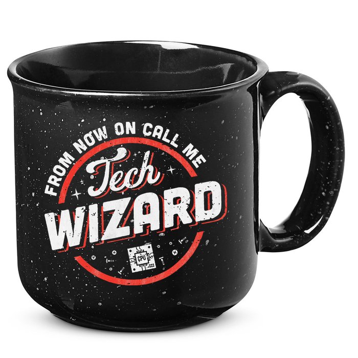 Tech Wizard Computer Repair & It Support 15oz Campfire Ceramic Mug