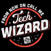 Tech Wizard Computer Repair & It Support Drawstring Bag