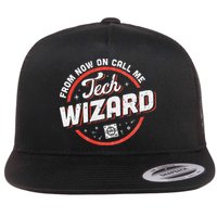 Tech Wizard Computer Repair & It Support Flatbill Hat