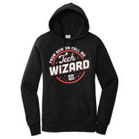 Tech Wizard Computer Repair & It Support Women's Pullover Hoodie