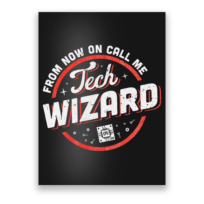 Tech Wizard Computer Repair & It Support Poster