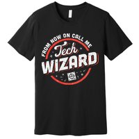 Tech Wizard Computer Repair & It Support Premium T-Shirt