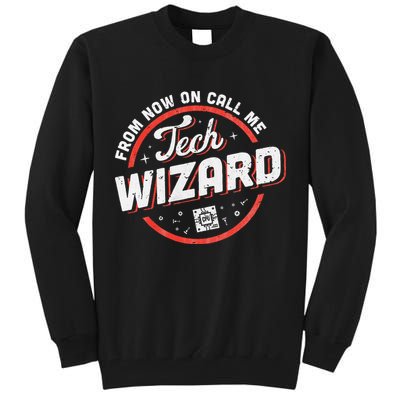 Tech Wizard Computer Repair & It Support Tall Sweatshirt