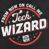 Tech Wizard Computer Repair & It Support 25L Jumbo Tote