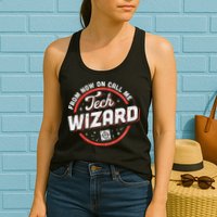Tech Wizard Computer Repair & It Support Womens Tank Top