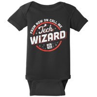 Tech Wizard Computer Repair & It Support Baby Bodysuit