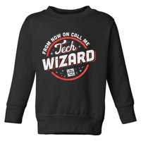 Tech Wizard Computer Repair & It Support Toddler Sweatshirt