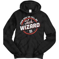 Tech Wizard Computer Repair & It Support Tie Dye Hoodie