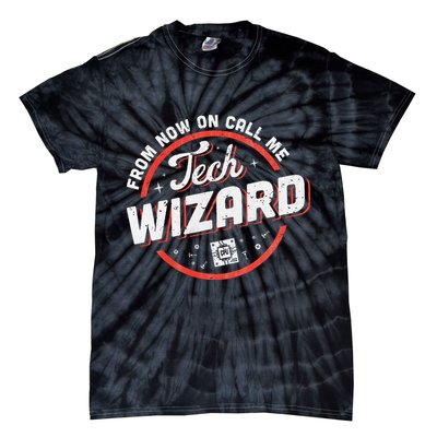 Tech Wizard Computer Repair & It Support Tie-Dye T-Shirt