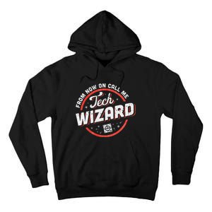 Tech Wizard Computer Repair & It Support Tall Hoodie