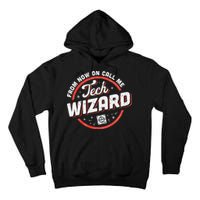 Tech Wizard Computer Repair & It Support Tall Hoodie