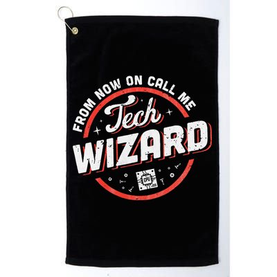 Tech Wizard Computer Repair & It Support Golf Towel