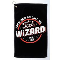 Tech Wizard Computer Repair & It Support Golf Towel