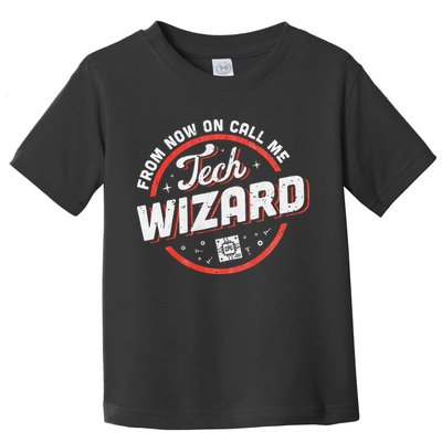 Tech Wizard Computer Repair & It Support Toddler T-Shirt