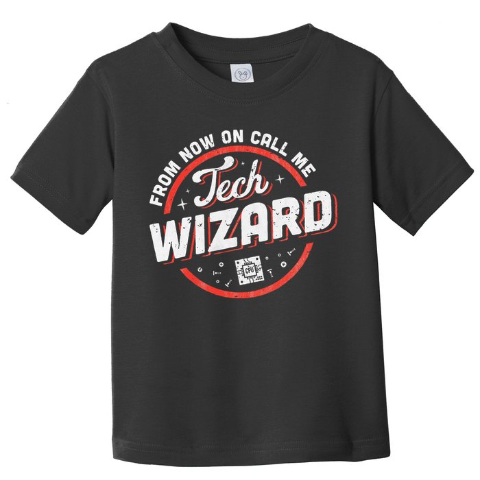 Tech Wizard Computer Repair & It Support Toddler T-Shirt