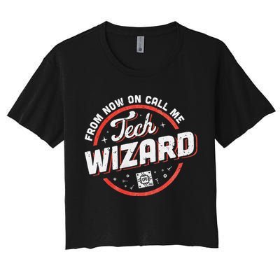 Tech Wizard Computer Repair & It Support Crop Top