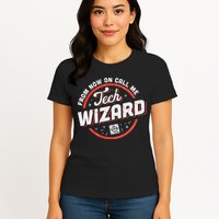 Tech Wizard Computer Repair & It Support Womens T-Shirt