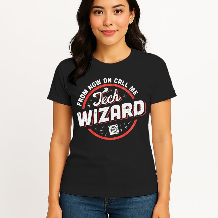 Tech Wizard Computer Repair & It Support Womens T-Shirt