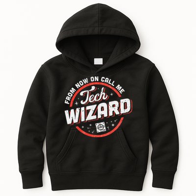 Tech Wizard Computer Repair & It Support Kids Hoodie