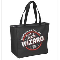 Tech Wizard Computer Repair & It Support Zip Tote Bag