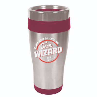 Tech Wizard Computer Repair & It Support 16oz Travel Tumbler