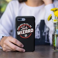 Tech Wizard Computer Repair & It Support Permanent Decal Sticker