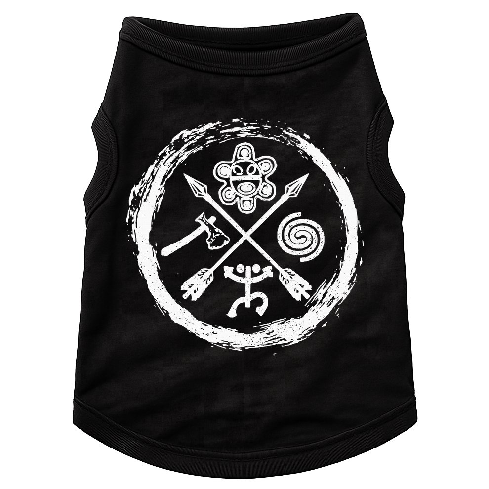 Taino Warrior Coqui Sun Puerto Rico Taina Boricua Boriken Doggie Tank