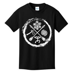 Taino Warrior Coqui Sun Puerto Rico Taina Boricua Boriken Kids T-Shirt