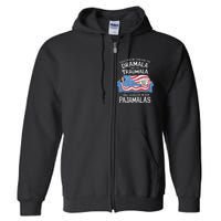 Together We Can End The Dramala And Traumala Pajamas Funny Full Zip Hoodie