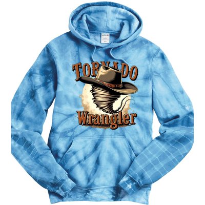 Tornado Wrangler Cowboy Wrangler Tie Dye Hoodie