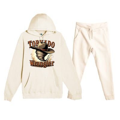 Tornado Wrangler Cowboy Wrangler Premium Hooded Sweatsuit Set