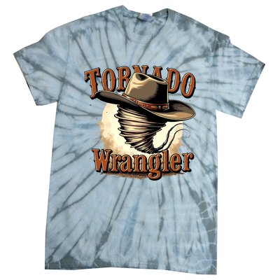 Tornado Wrangler Cowboy Wrangler Tie-Dye T-Shirt