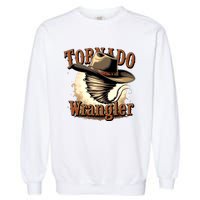 Tornado Wrangler Cowboy Wrangler Garment-Dyed Sweatshirt