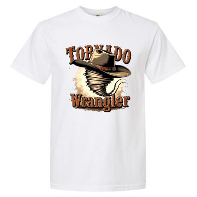 Tornado Wrangler Cowboy Wrangler Garment-Dyed Heavyweight T-Shirt