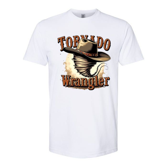 Tornado Wrangler Cowboy Wrangler Softstyle CVC T-Shirt