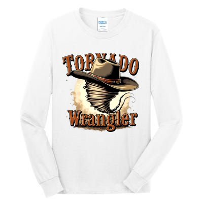 Tornado Wrangler Cowboy Wrangler Tall Long Sleeve T-Shirt