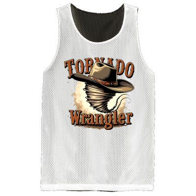 Tornado Wrangler Cowboy Wrangler Mesh Reversible Basketball Jersey Tank