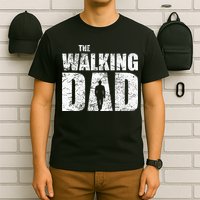 The Walking Dad Father Gifts Man Dead Retro Vintage Fun T-Shirt
