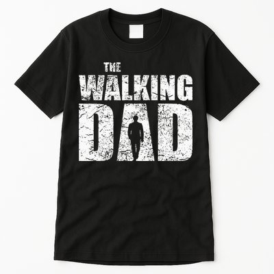 The Walking Dad Father Gifts Man Dead Retro Vintage Fun Tall T-Shirt
