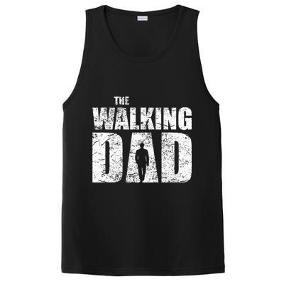 The Walking Dad Father Gifts Man Dead Retro Vintage Fun PosiCharge Competitor Tank