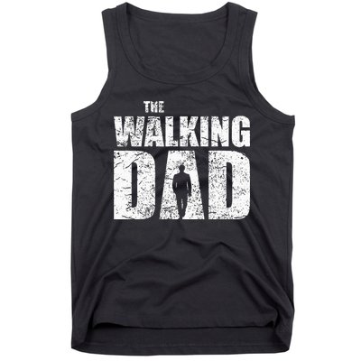 The Walking Dad Father Gifts Man Dead Retro Vintage Fun Tank Top